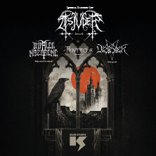 Tsjuder: Bathory Special Set, Impaled Nazarene, Desaster, Pentacle | Desecrating Krakow 2027, plakat wydarzenia