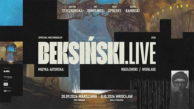 Beksiński.Live, plakat wydarzenia