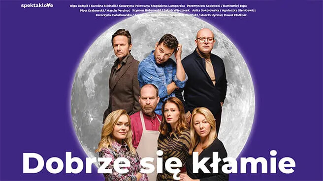 Dobrze się kłamie, plakat wydarzenia