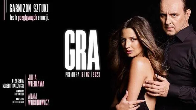 Gra, plakat wydarzenia
