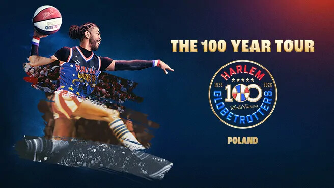 THE HARLEM GLOBETROTTERS, plakat wydarzenia