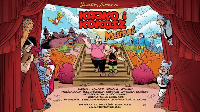 Kajko i Kokosz. Szkoła latania, plakat wydarzenia
