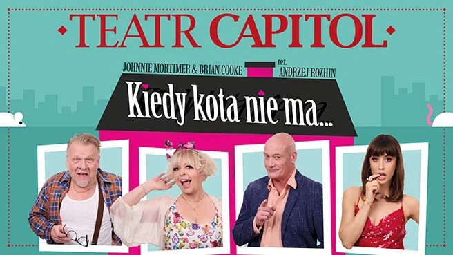 Kiedy kota nie ma..., plakat wydarzenia