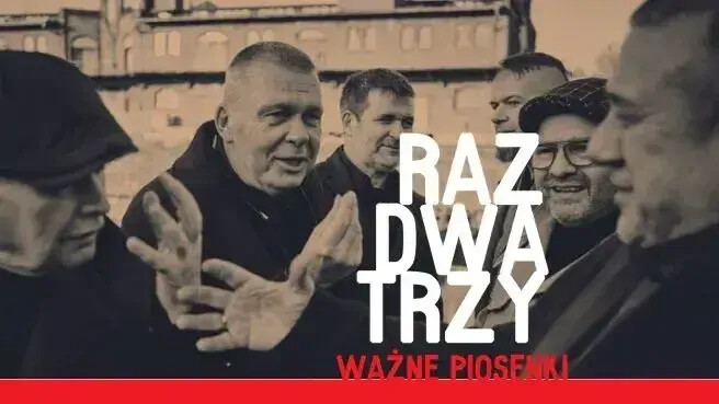 Raz Dwa Trzy "Ważne piosenki, plakat wydarzenia
