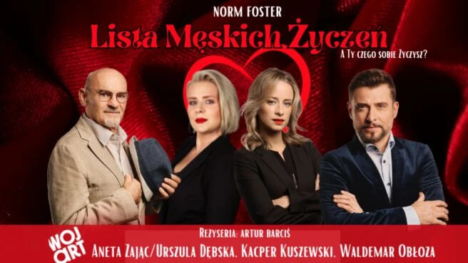 Lista Męskich Życzeń, plakat wydarzenia