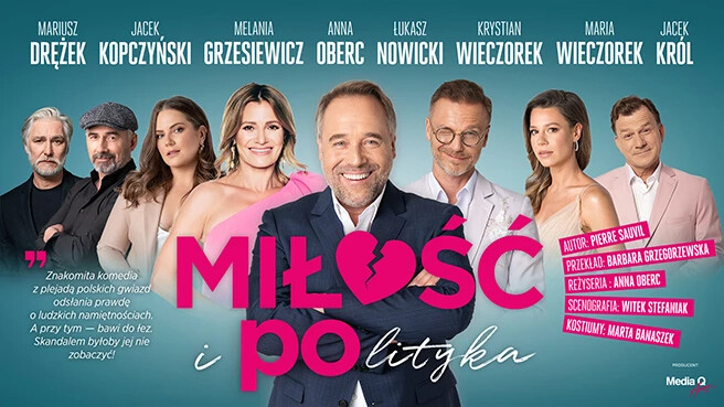 Miłość i polityka, plakat wydarzenia