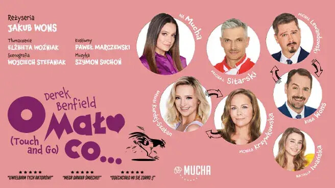 O mało co..., plakat wydarzenia
