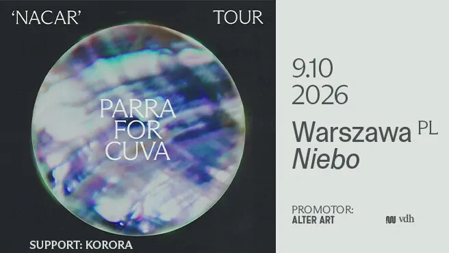 Parra for Cuva, plakat wydarzenia