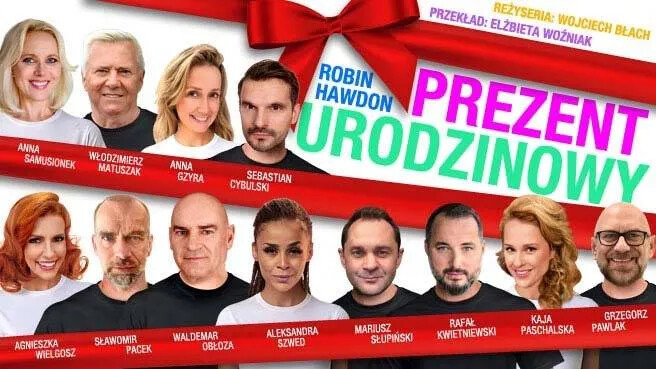 Prezent urodzinowy, plakat wydarzenia