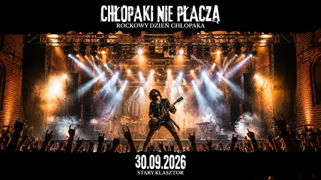 Chłopaki Nie Płaczą - rockowy Dzień Chłopaka, plakat wydarzenia