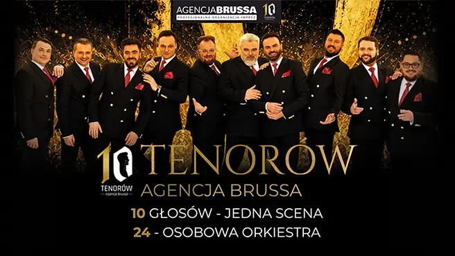 10 Tenorów, plakat wydarzenia
