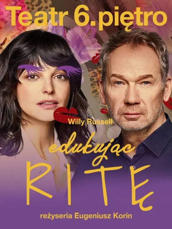 Edukując Ritę, plakat wydarzenia