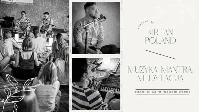 Kirtan, plakat wydarzenia