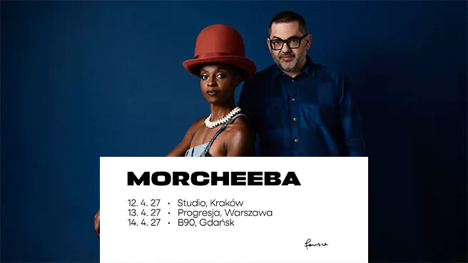 Morcheeba, plakat wydarzenia