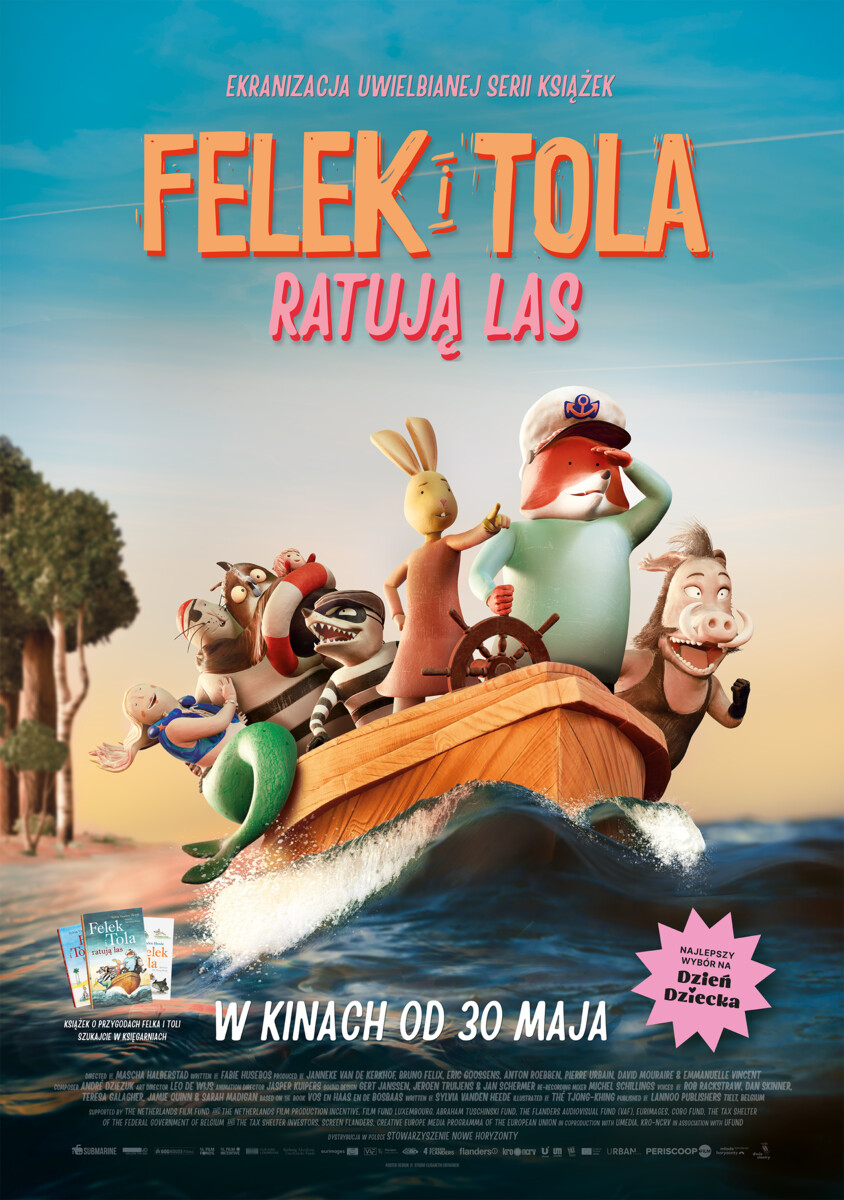 FELEK I TOLA RATUJĄ LAS, plakat wydarzenia