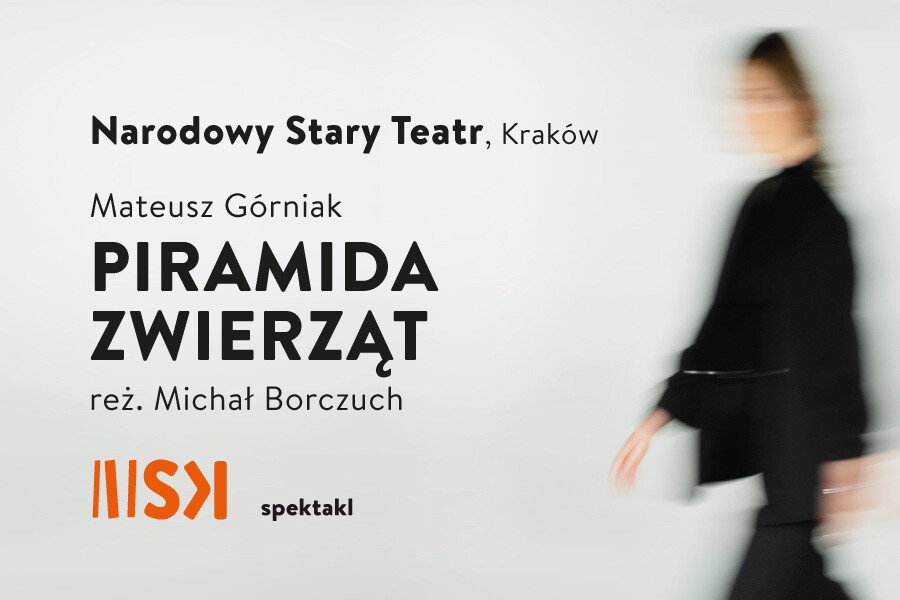 Piramida zwierząt, plakat wydarzenia