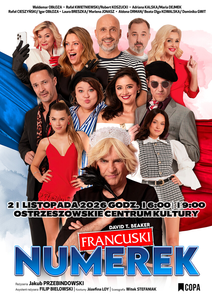 Francuski Numerek, plakat wydarzenia