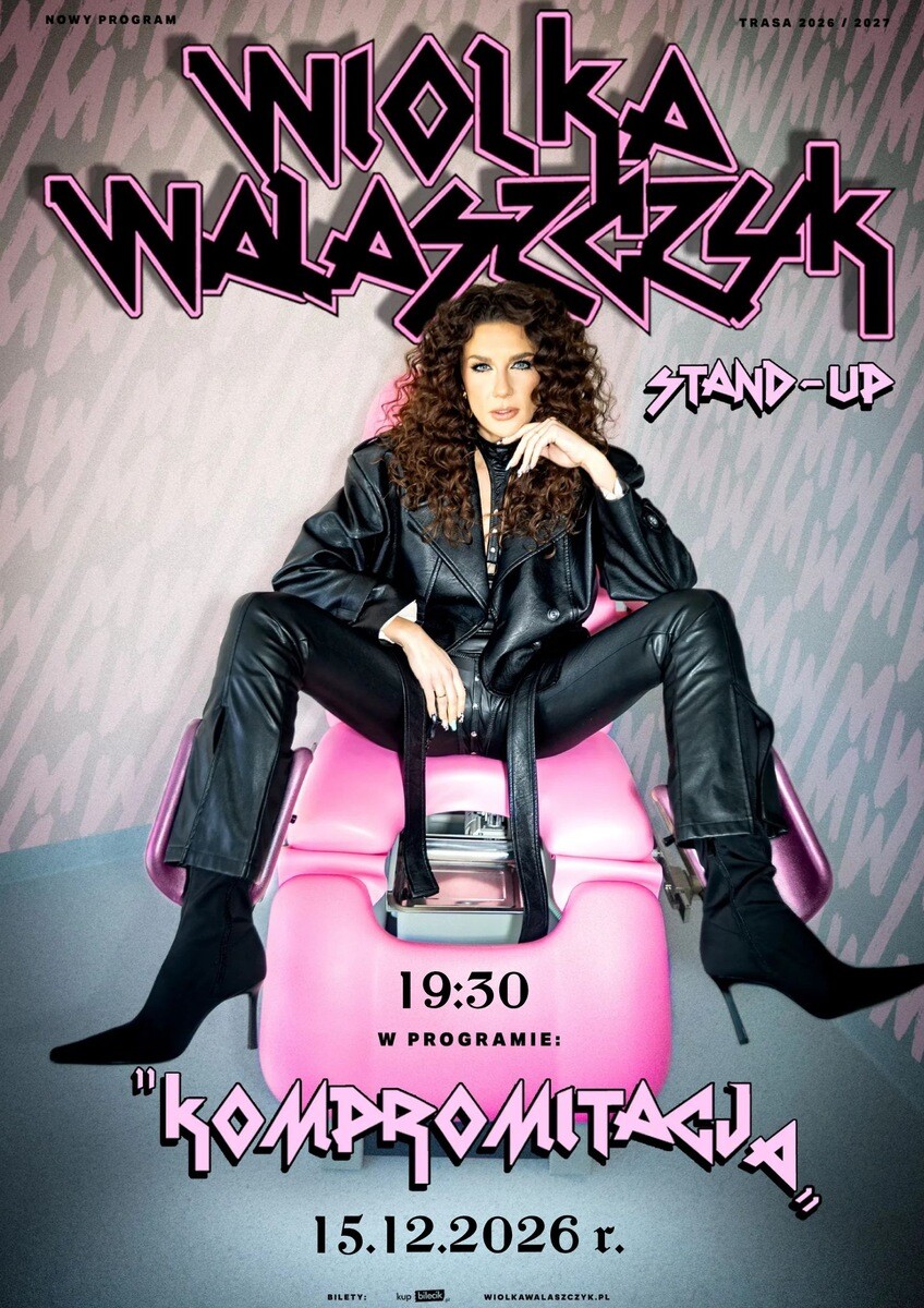 Wiolka Walaszczyk "Kompromitacja" | Stand up, plakat wydarzenia