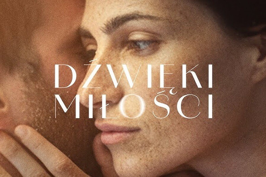 "Dźwięki miłości" Migający Klub Filmowy, plakat wydarzenia