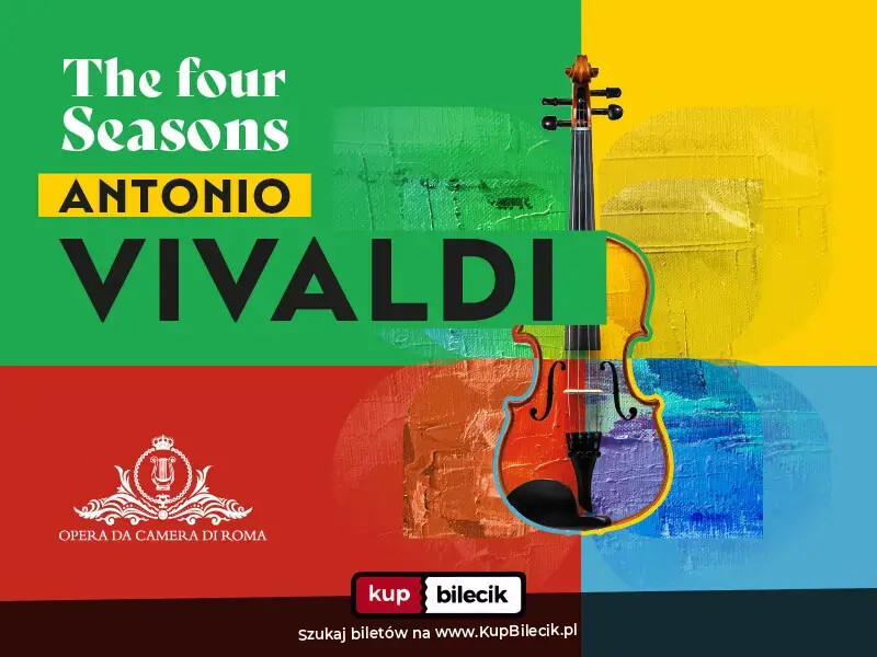 Cztery Pory Roku - Antonio Vivaldi, plakat wydarzenia