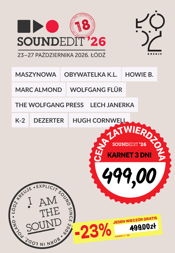 Soundedit'26 - karnet 23-25 10 2026