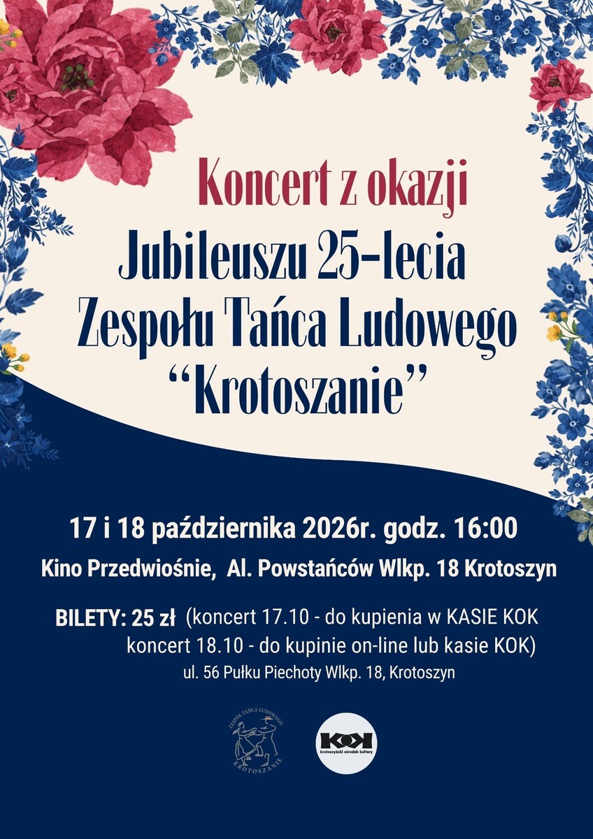 25 lat Zespołu Tańca Ludowego „Krotoszanie”