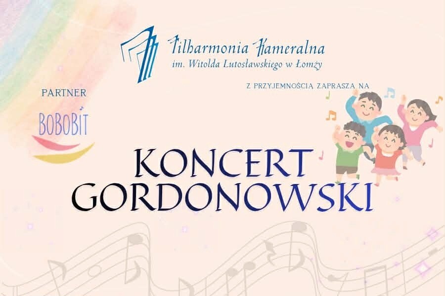 Koncert Gordonowski, plakat wydarzenia