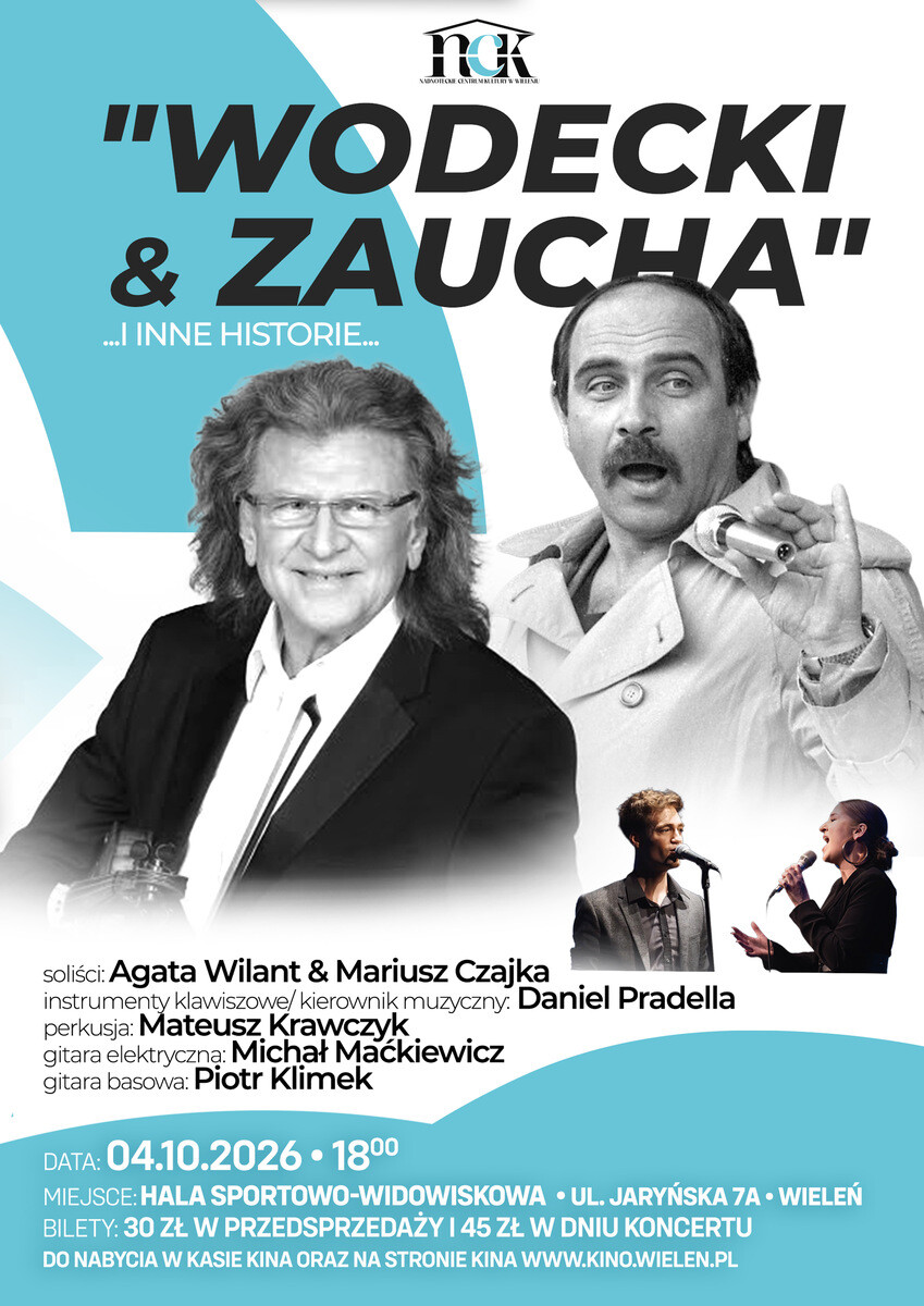 Wodecki & Zaucha i inne historie..., plakat wydarzenia