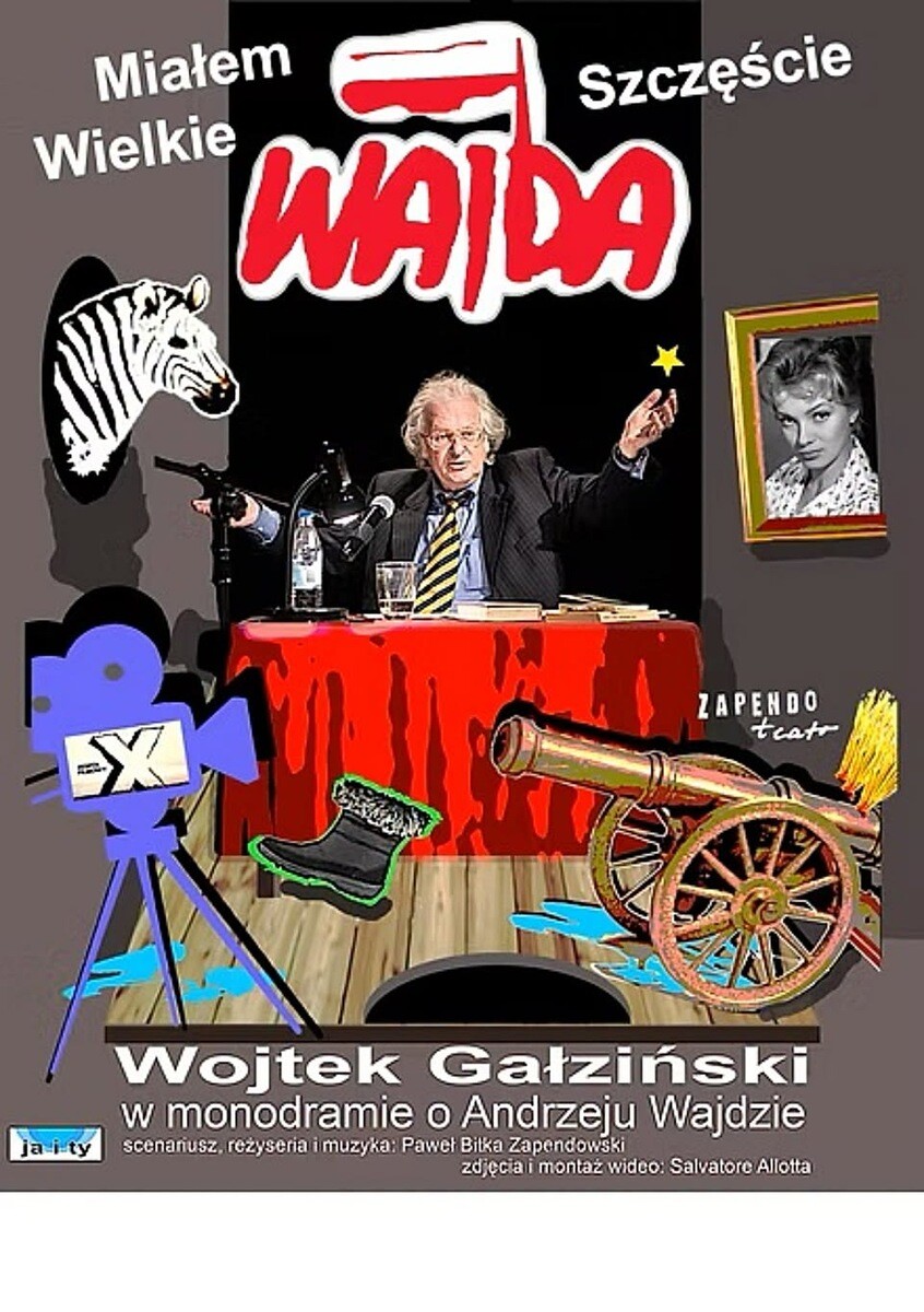 MIAŁEM WIELKIE SZCZĘŚCIE! to absolutnie niezwykły spektakl o Andrzeju Wajdzie!