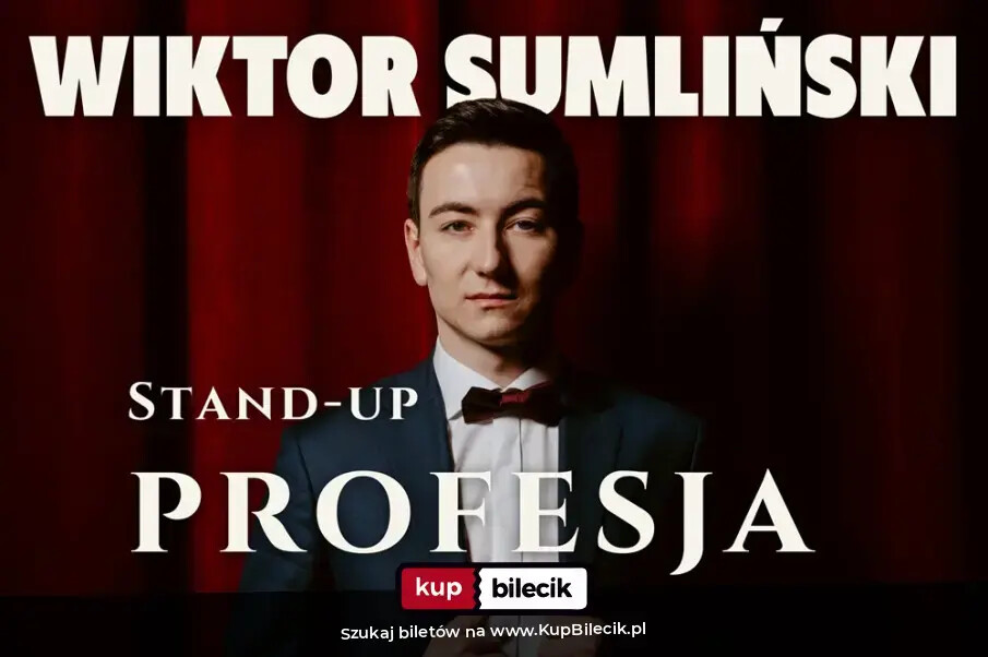 Wiktor Sumliński w programie stand-upowym "Profesja"