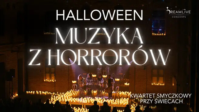 Halloween - Muzyka z horrorów: Koncert przy świecach, plakat wydarzenia