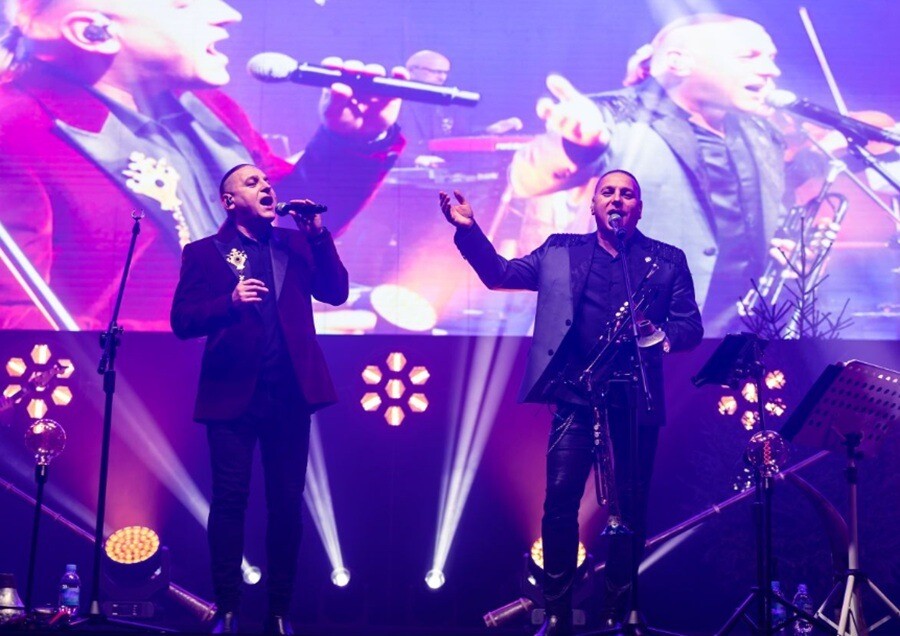 Koncert kolęd i pastorałek zespołu Golec uOrkiestra, plakat wydarzenia