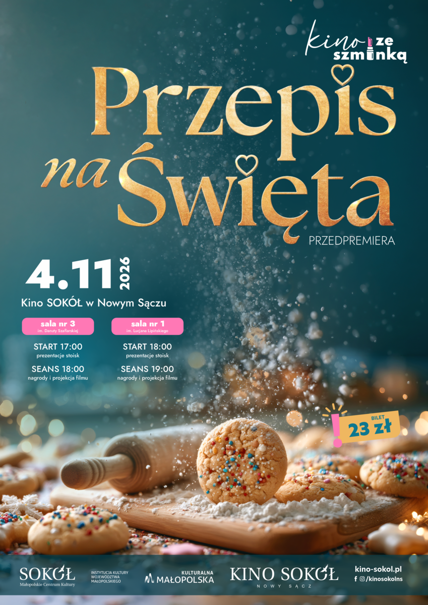 PRZEPIS NA SWIĘTA - Kino ze Szminką, plakat wydarzenia