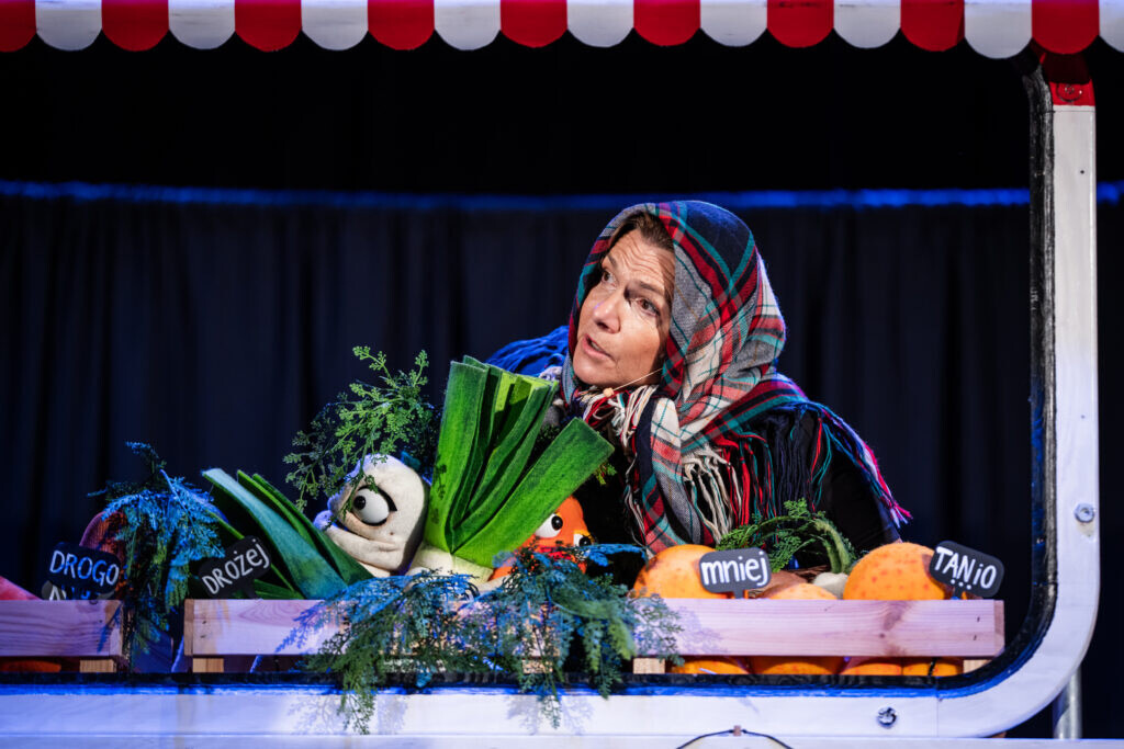 „WŁOSZCZYZNA” Maliny Prześlugi TeatruRyle z Poznania, plakat wydarzenia