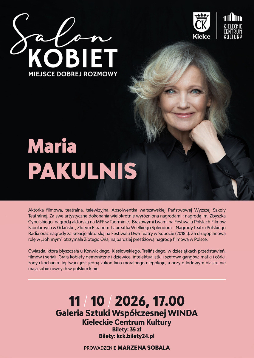 Salon Kobiet z Marią Pakulnis