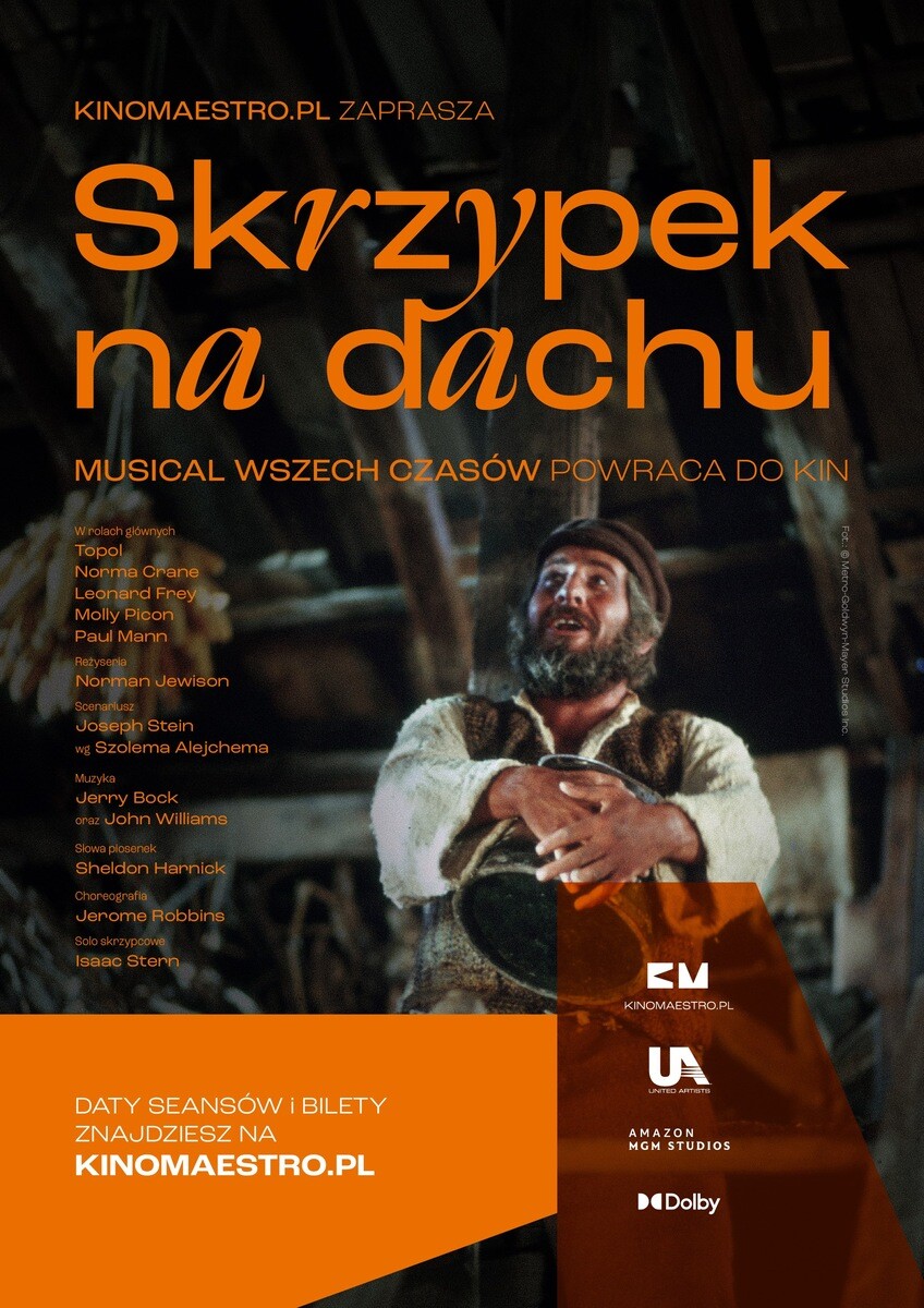 Skrzypek na dachu, plakat wydarzenia
