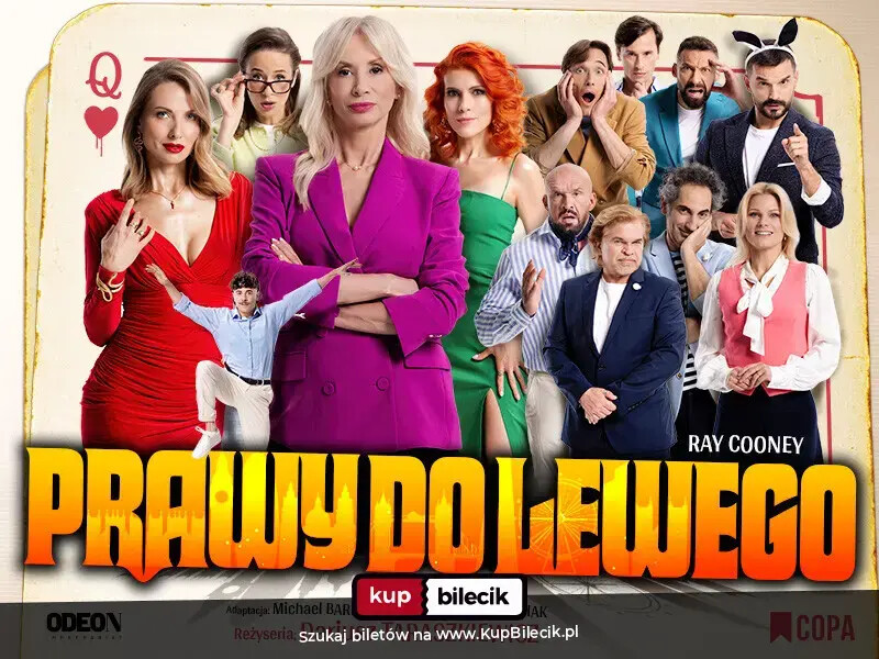 Prawy do lewego, plakat wydarzenia