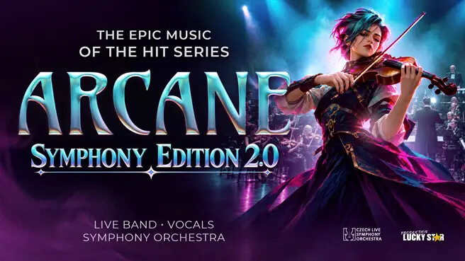 Arcane Symphony Tribute of Hit Series Epic Music Experience, plakat wydarzenia