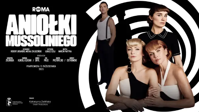 Aniołki Mussoliniego, plakat wydarzenia