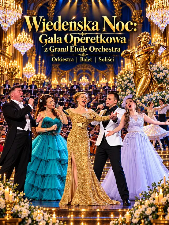 Wiedeńska Noc: Gala Operetkowa z Grand Étoile Orchestra