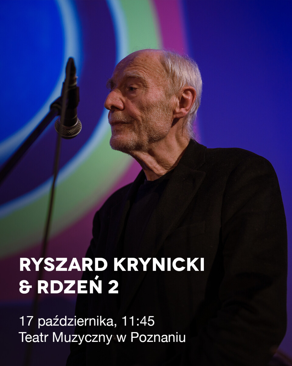 RYSZARD KRYNICKI I RDZEŃ 2, plakat wydarzenia