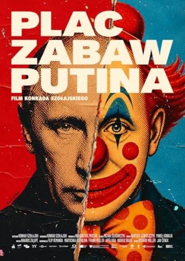 Plac zabaw Putina, plakat wydarzenia