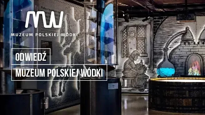 Zwiedzanie Muzeum Polskiej Wódki, plakat wydarzenia
