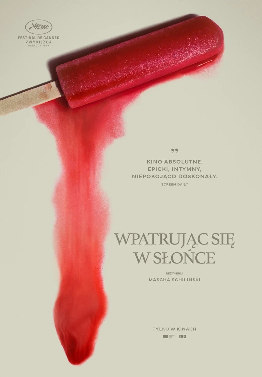 Wpatrując się w słońce, plakat wydarzenia