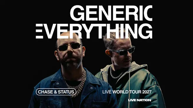Chase & Status, plakat wydarzenia