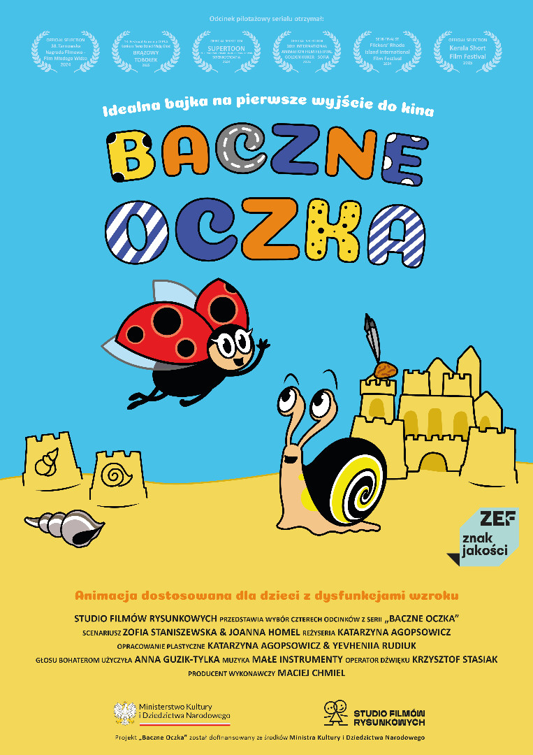 Janosik Szkrabom: Straszne burze i domowe kałuże, Reksio pocieszyciel, Imieniny Toli, plakat wydarzenia