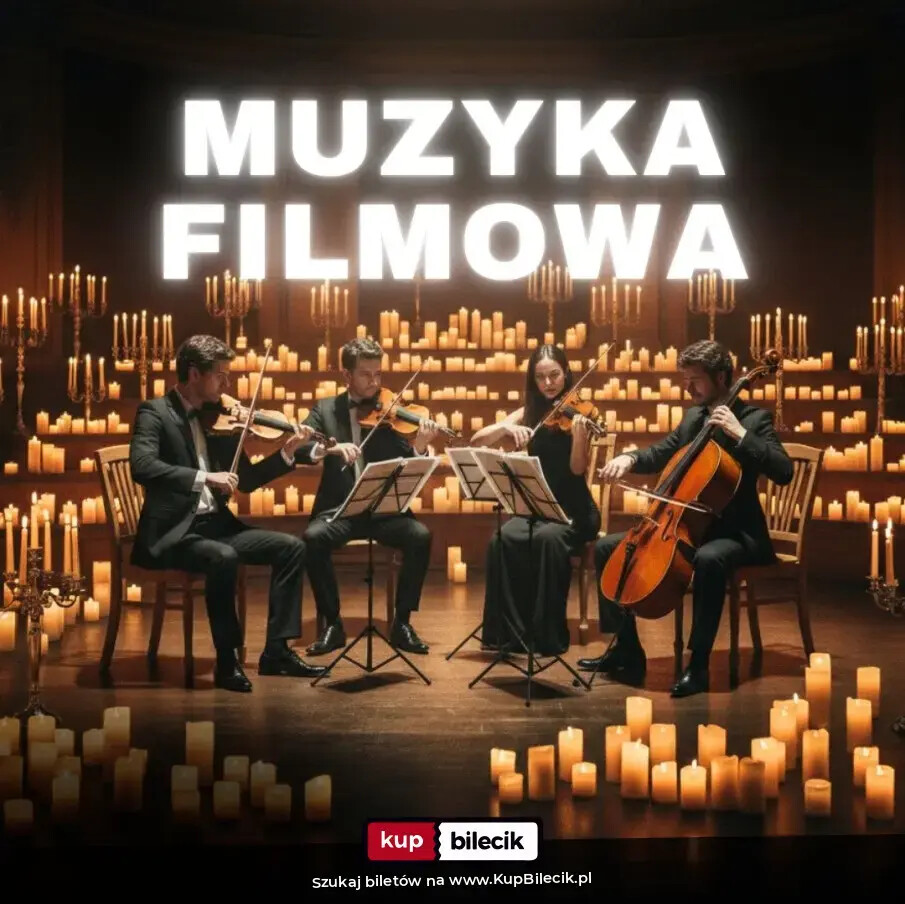Muzyka filmowa: kwartet smyczkowy w blasku tysiąca świec