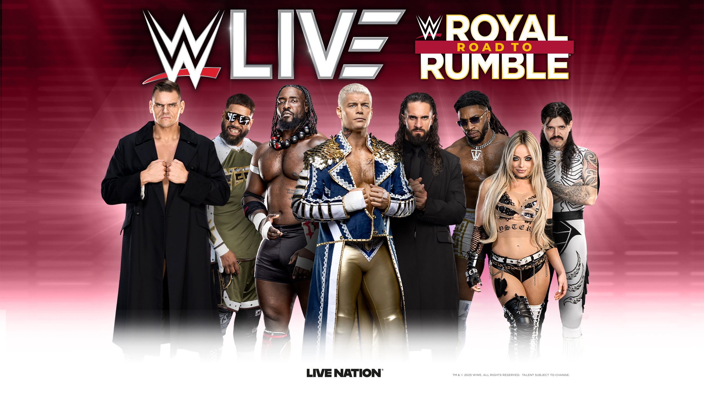 WWE Royal Road To Rumble Supershow, plakat wydarzenia
