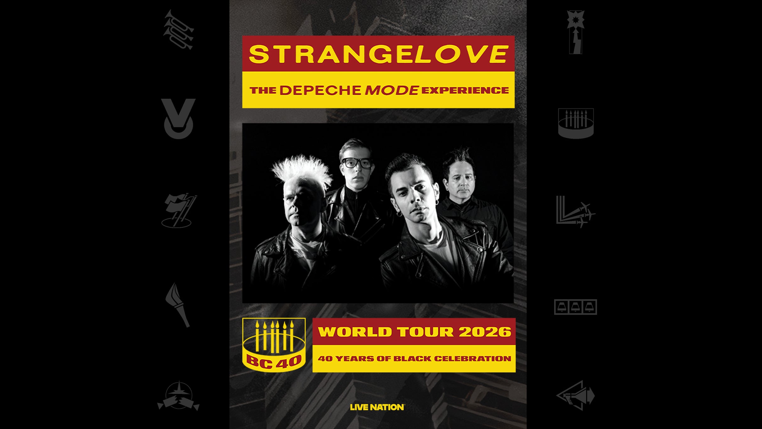 Strangelove: The Depeche Mode Experience, plakat wydarzenia