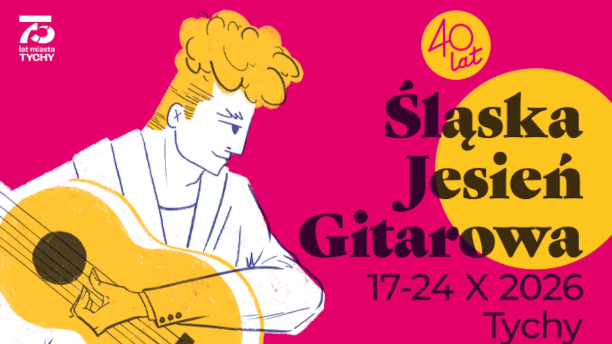 ŚJG ’26: A. Grygier, European Guitar Quartet, plakat wydarzenia